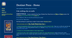 Desktop Screenshot of destiner.com